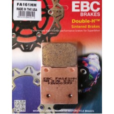 EBC Brakes Double-H Sintered Superbike Brake Pads Rear - FA161HH EBC Brakes Double-H Sintered Superbike Brake Pads Rear - FA161HH